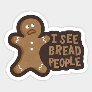 Bread Horror Sticker